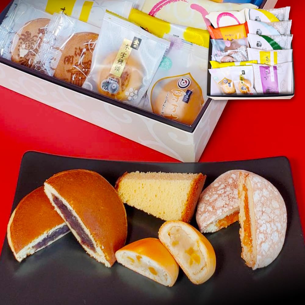 和菓子・調味料・洋菓子 詰め合わせセット Amazon | 和菓子 詰め合わせ 駿河屋お試しセット 12種入 | 総本家